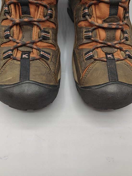 Keen Targhee II Mid Brown Leather Waterproof Lace Up Hiking Boot Men\'s 10 101326 main image 11